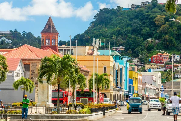 Karayip şehri Kingstown, Saint Vincent ve Grenadines