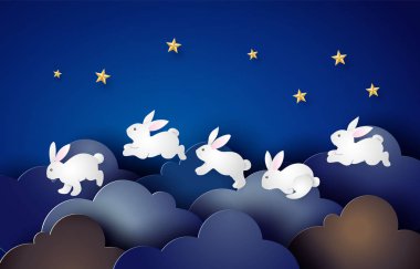 Paskalya günü İllüstrasyon