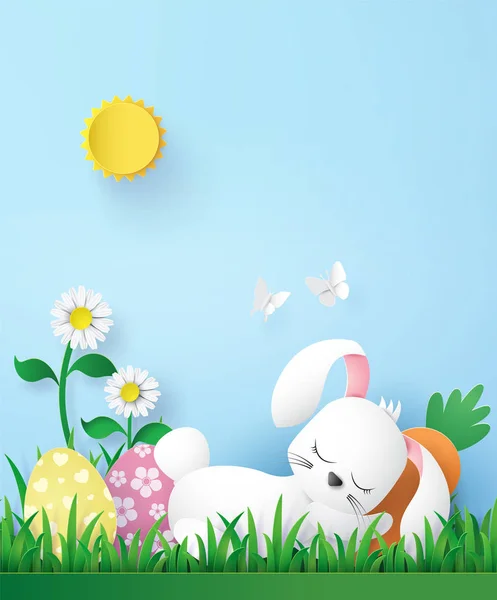 Ilustración del día de Pascua — Vector de stock