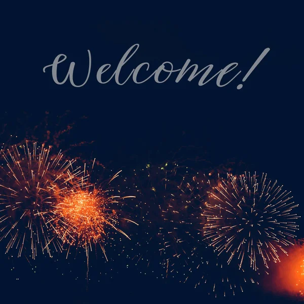 Gece gökyüzüne selam ver ve 