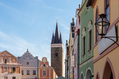 Telc, Çek Cumhuriyeti, ünlü yer, eski kasaba meydanı