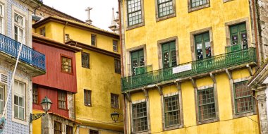 Geleneksel Mimarlık, Eski Şehir, Tarih Bölgesi, Dünya Mirası Sitesi, Porto, Portekiz, Avrupa