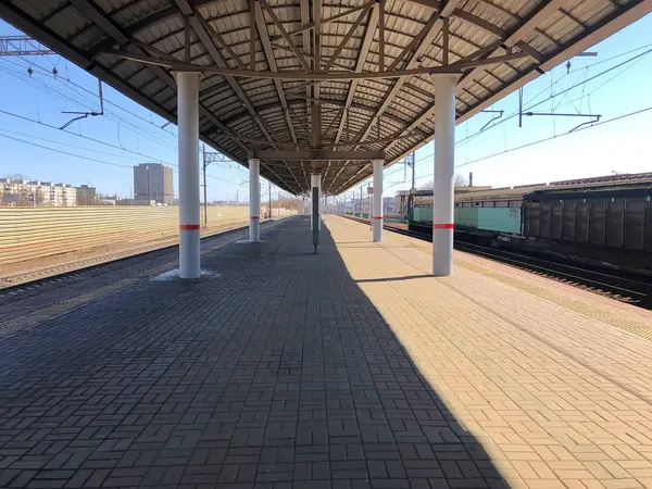 Moskauer Bahnhof — Stockfoto