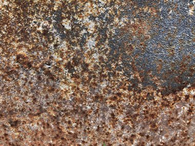 arka plan sunumu için kahverengi paslı metal doku