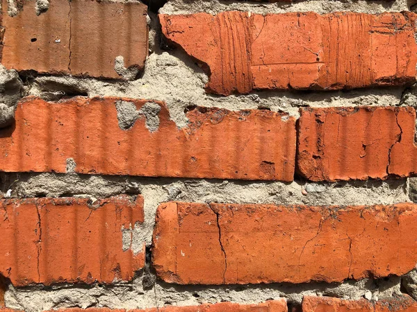 red brick texture with cement for presentation