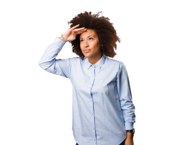 Genç siyah kadın çok arıyor