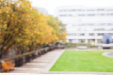 Yaz aylarında bulanık park arka plan