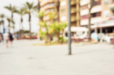 kentsel sokak bulanık arka plan