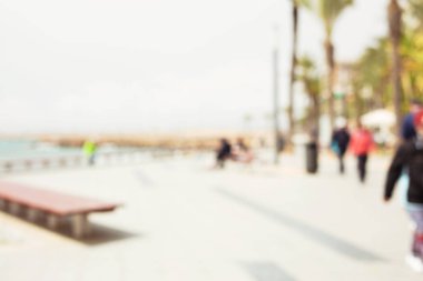 kentsel sokak bulanık arka plan