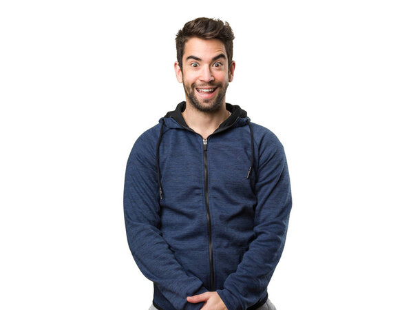 Joven Pie Aislado Sobre Fondo Blanco — Foto de Stock