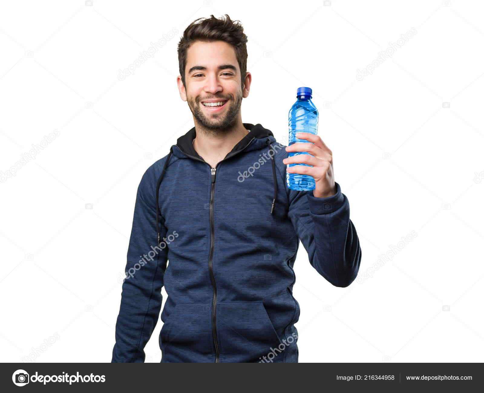 holding bottle