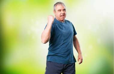 Olgun adam kazanan jest