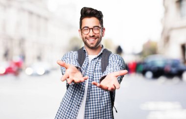 sunan bir şey öğrenci adam