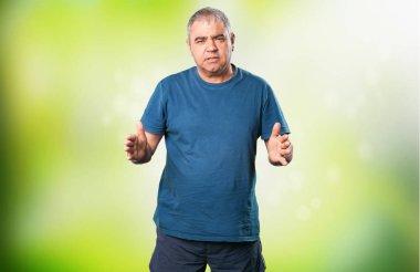 Olgun adam boyutu jest