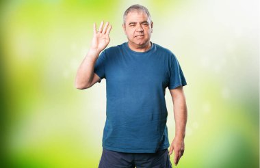 adam sayı dört jest Olgun