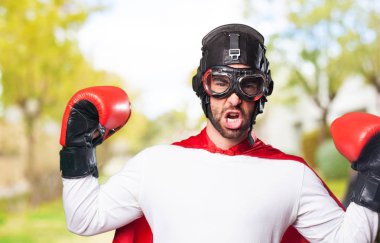 süper kahraman boks eldivenler