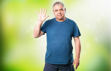 adam sayı beş jest Olgun