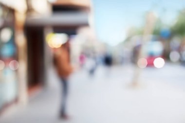 Soyut alışveriş merkezi bulanık arka plan