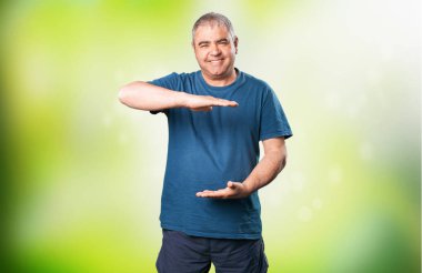 Olgun adam boyutu jest