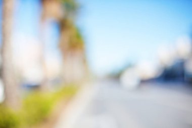 kentsel sokak bulanık arka plan