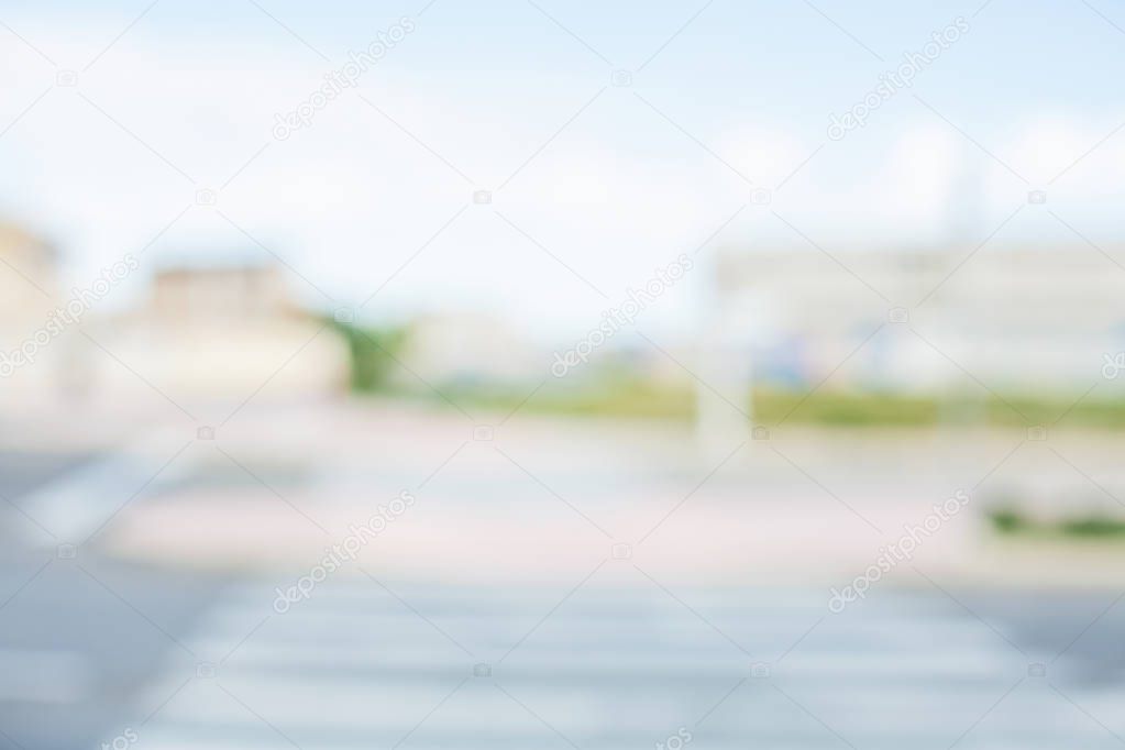 abstract urban street blurred background
