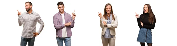 Groep Mensen Scolding Iemand Heel Boos — Stockfoto