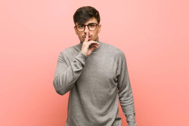 Genç akıllı öğrenci adam bir sır tutmak veya sessizlik isteyen.