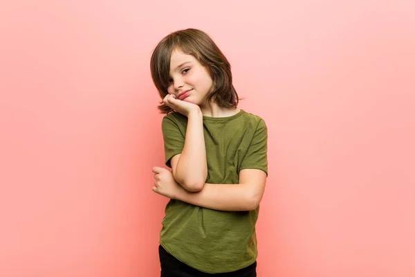 Niño Pequeño Que Está Aburrido Fatigado Necesita Día Relax —  Fotos de Stock