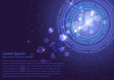 Vektör arkaplanı soyut, teknoloji iletişimi, konsept, dijital iş