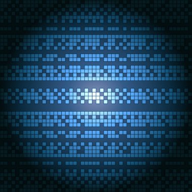 Küçük renkli karelerin parlak soyut arkaplanı. Piksel.