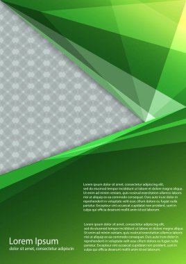 Broşür şablonunun tasarımı. Katalog, dergi, broşür. Modern parlak kaplamanın yaratıcı konsepti.