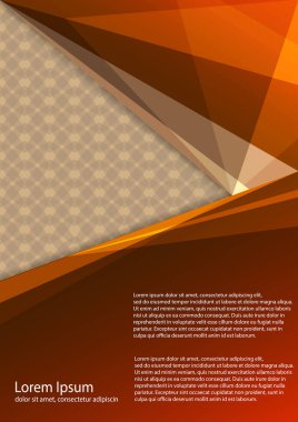 Broşür şablonunun tasarımı. Katalog, dergi, broşür. Modern parlak kaplamanın yaratıcı konsepti.