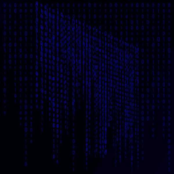 Ensemble Numérique Électronique Calculs Traités Informations Cryptées Informations Secrètes Matrice — Image vectorielle