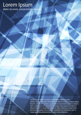 Broşür şablonunun tasarımı. Katalog, dergi, broşür. Modern parlak kaplamanın yaratıcı konsepti.