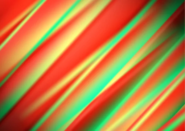 Абстрактные Цветные Светящиеся Линии Темном Фоне Световые Эффекты Векторная Иллюстрация — стоковый вектор