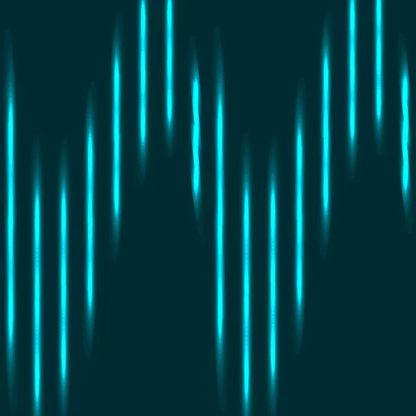 Hell Leuchtende Neonstreifen Auf Farbigem Hintergrund — Stockvektor