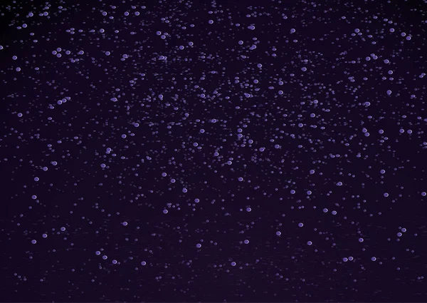 Ciel Nocturne Sombre Avec Des Étoiles Des Planètes Scintillantes Illustration — Image vectorielle