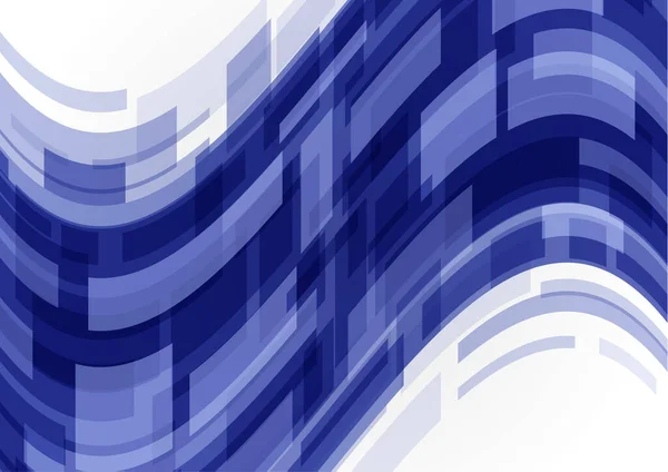 Векторная Иллюстрация Абстрактного Фона Волнами Линий Цветных Прямоугольников Бизнес Фон — стоковый вектор