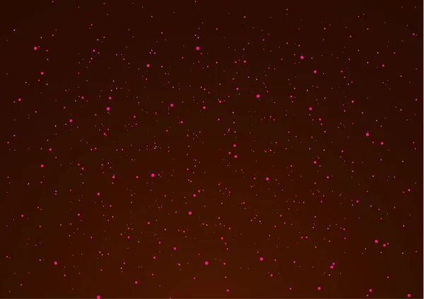 Fantástico Céu Estrelado Noturno Fundo Colorido Com Luzes Brilhantes Partículas — Vetor de Stock