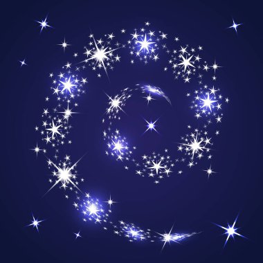 Noel soyut geçmişi. Kar taneleri kasırgası. Kar fırtınası yayıldı. Tasarım elemanı. Vektör illüstrasyonu.