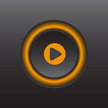 Koyu arkaplan üzerindeki bir web sitesi için parlak renkli izole simgeler. Finans, strateji, fikir, araştırma, işbirliği. Vektör illüstrasyonu.