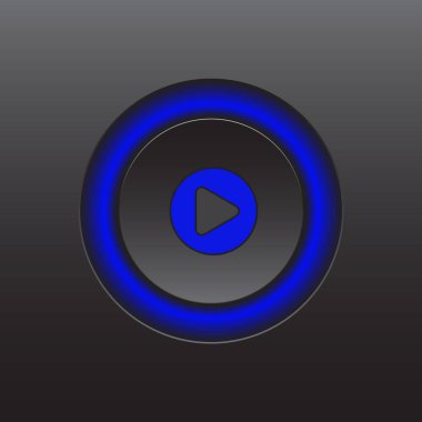 Koyu arkaplan üzerindeki bir web sitesi için parlak renkli izole simgeler. Finans, strateji, fikir, araştırma, işbirliği. Vektör illüstrasyonu.