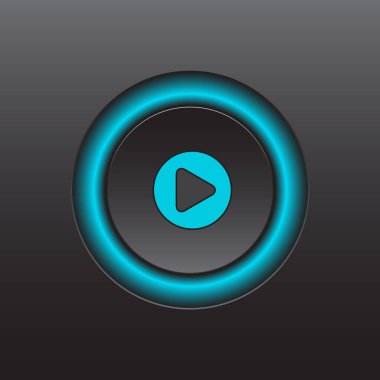 Koyu arkaplan üzerindeki bir web sitesi için parlak renkli izole simgeler. Finans, strateji, fikir, araştırma, işbirliği. Vektör illüstrasyonu.