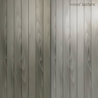 Gerçekçi ahşap dokular. Renkli parke deseni, kaplamalı tahta. Vektör illüstrasyonu.