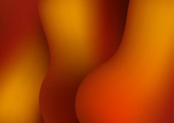 Composition Lumineuse Diverses Formes Incurvées Abstraites Avec Ombre Pour Bannière — Image vectorielle