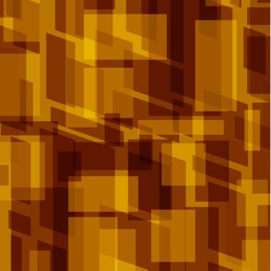Parlak geometrik şekiller. Dikdörtgenler üst üste biniyor. Tasarımınız için vektör grafik illüstrasyonu.