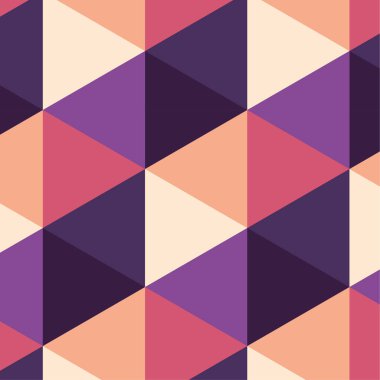 Parlak geometrik, kusursuz, tekrarlayan altıgen şekiller. Tasarımın için soyut bir arkaplan. Vektör illüstrasyonu