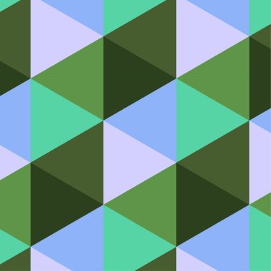 Parlak geometrik, kusursuz, tekrarlayan altıgen şekiller. Tasarımın için soyut bir arkaplan. Vektör illüstrasyonu