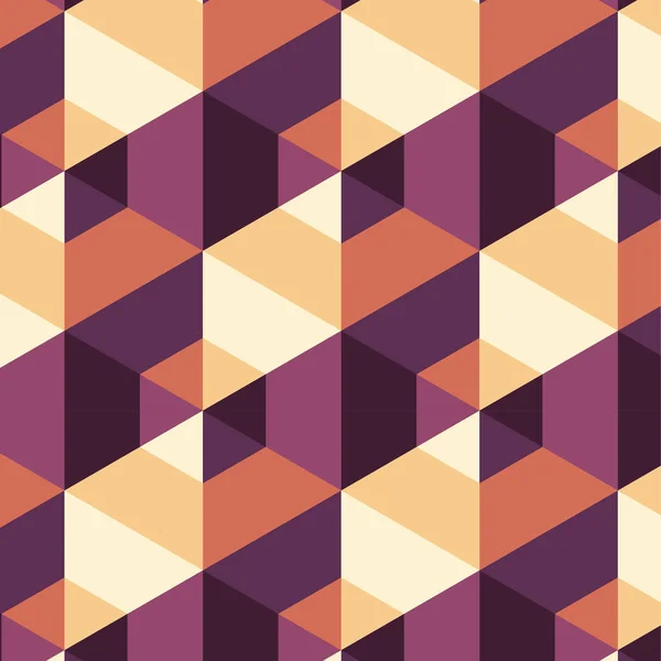 Patrón Formas Hexágono Repetitivo Sin Costuras Geométricas Brillantes Textura Moderna — Archivo Imágenes Vectoriales