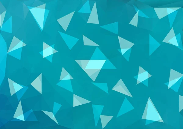 Mehrfarbige Polygonale Illustration Die Aus Dreiecken Besteht Abstraktes Geometrisches Design — Stockvektor